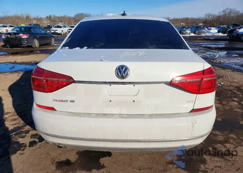 2016 Volkswagen Passat Se from USA, damaged, VIN 1VWBT7A32GC030155